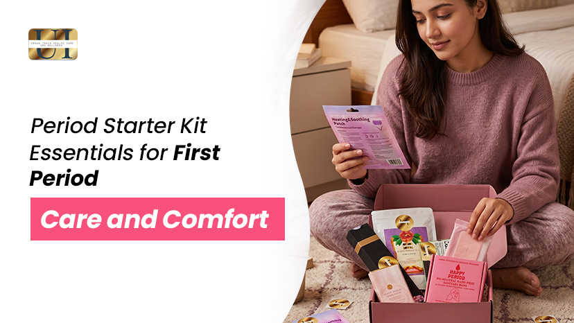 Period Starter Kit Essentials for First Period Care and Comfort